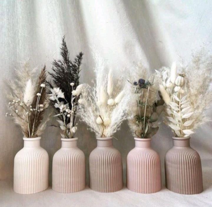 Mini Stone Vase - 1 Pc Accent for Home Decor