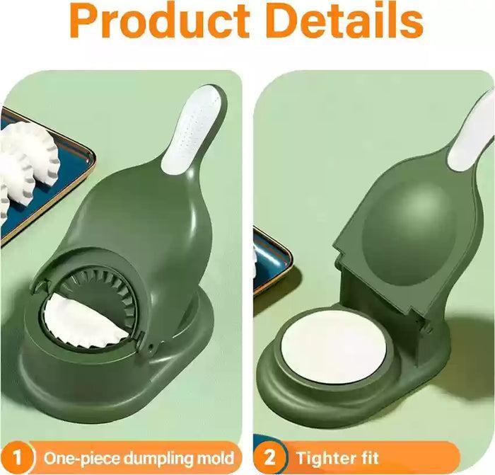 Multicolor Dumpling Mould Kit - 1 Pc for Effortless Everyday Cooking