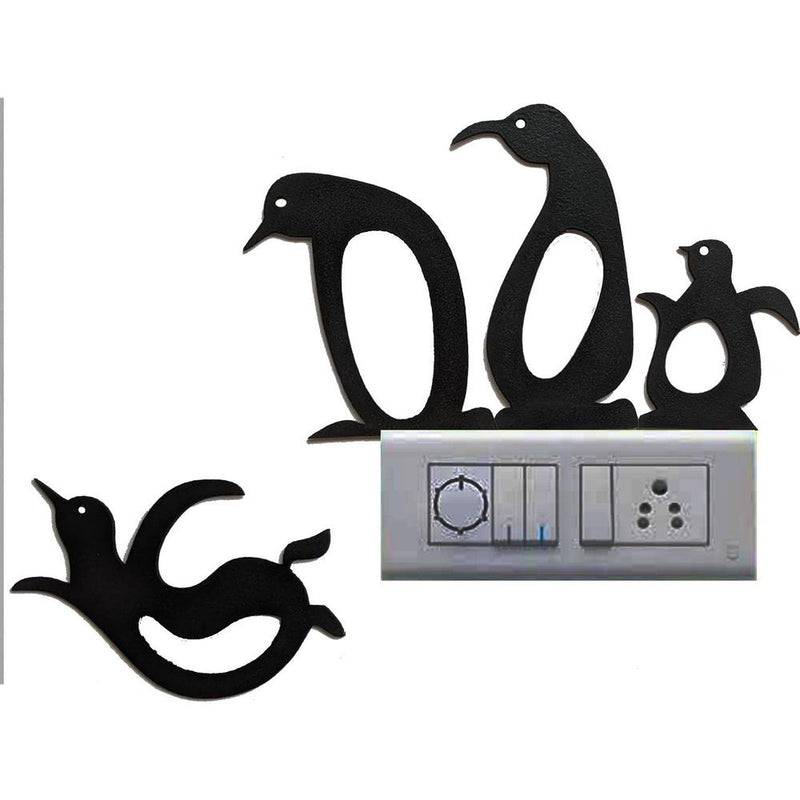 12 Pcs Baby Penguins Set For Wall And Electric Boards Set