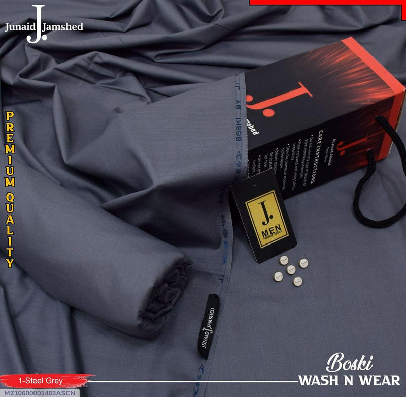 Men’s Unstitched Boski Plain Suit