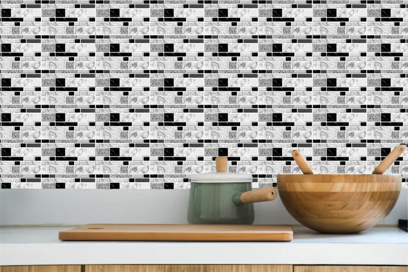 Modern Design Quartz Wall Stickers - 50 Pcs for Stunning Home Décor