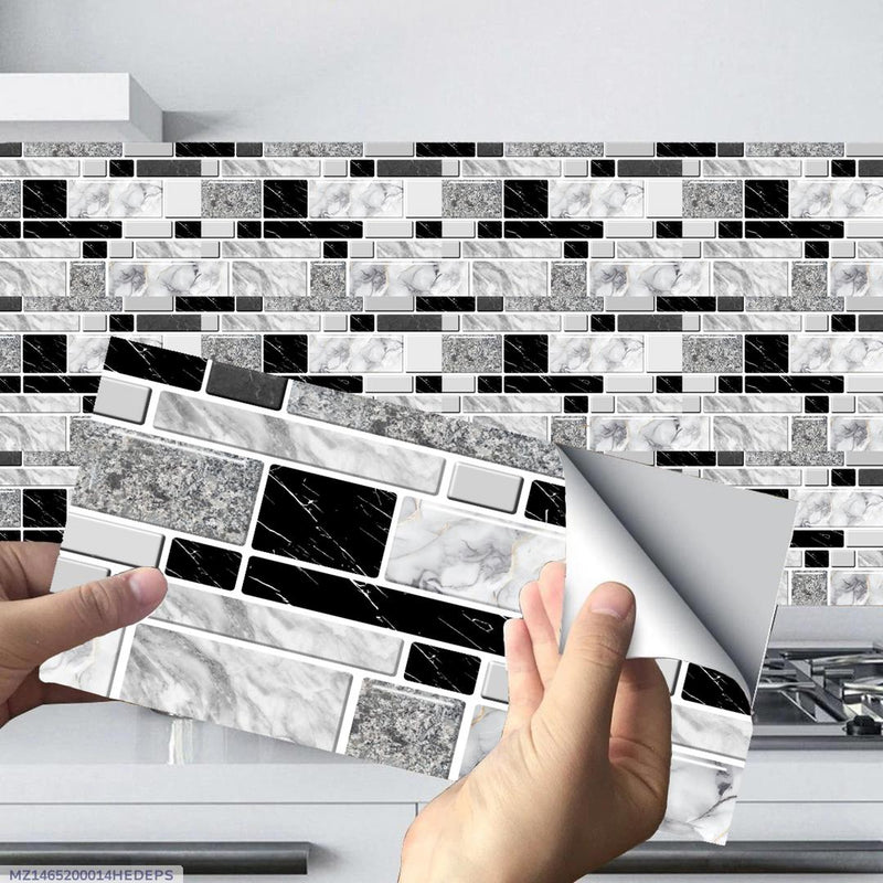 Modern Design Quartz Wall Stickers - 50 Pcs for Stunning Home Décor