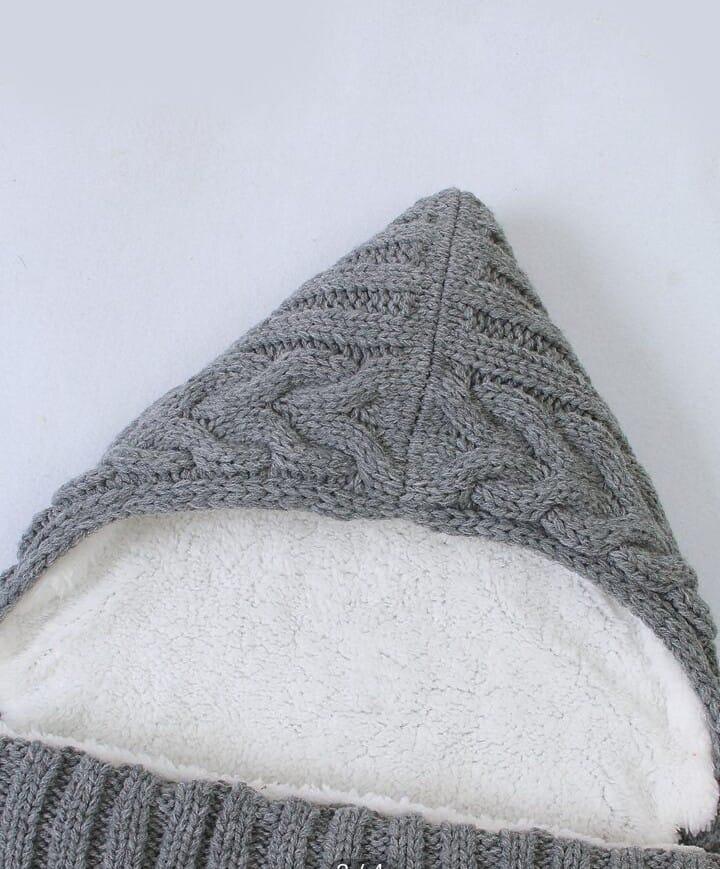 Knitted Baby Swaddling Blanket