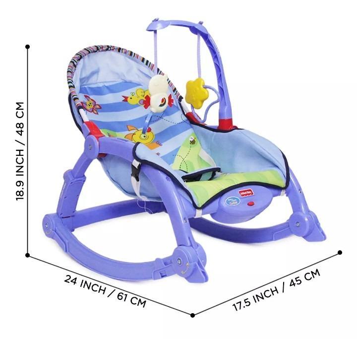 3 in 1 Portable Infant Bouncer Seat & Rocker For Baby