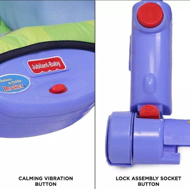 3 in 1 Portable Infant Bouncer Seat & Rocker For Baby