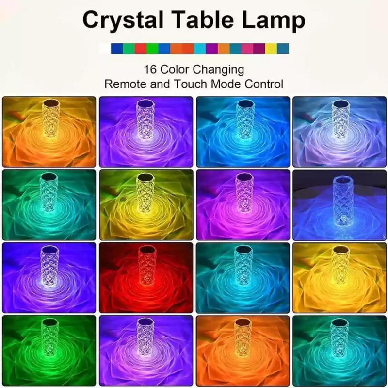Rechargeable Multicolor Table Lamp For Stylish Illumination